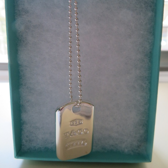 Tiffany & Co. 1837 Tag Pendant in Sterling Silver - Picture 4 of 6